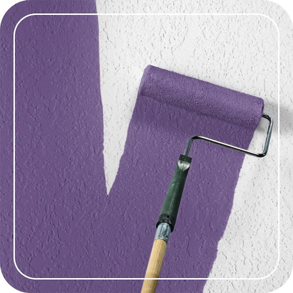 1 gal. #P570-6 Classic Waltz Satin Interior/Exterior Masonry, Stucco and Brick Paint