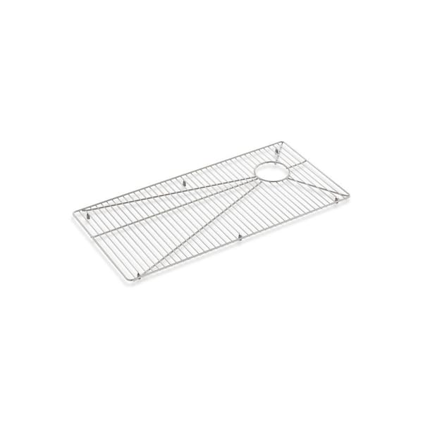 Lassen 29.75 in. L x 14.4375 in. W Bottom Grid in Stainless Steel