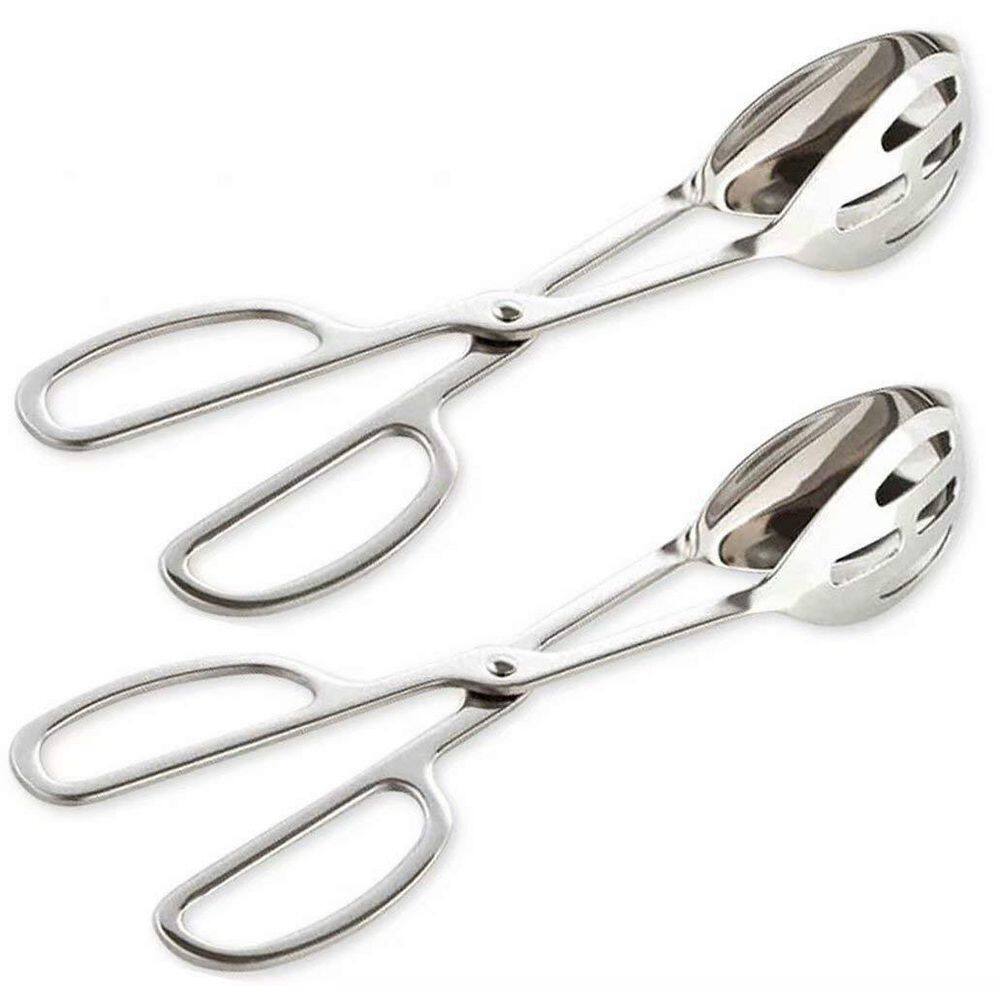 2-Piece Stainless Steel Salad Servers, Serving Tongs for Buffet Party Catering, Food Serving Salad, Cake and Bread price history on PriceWatchPro