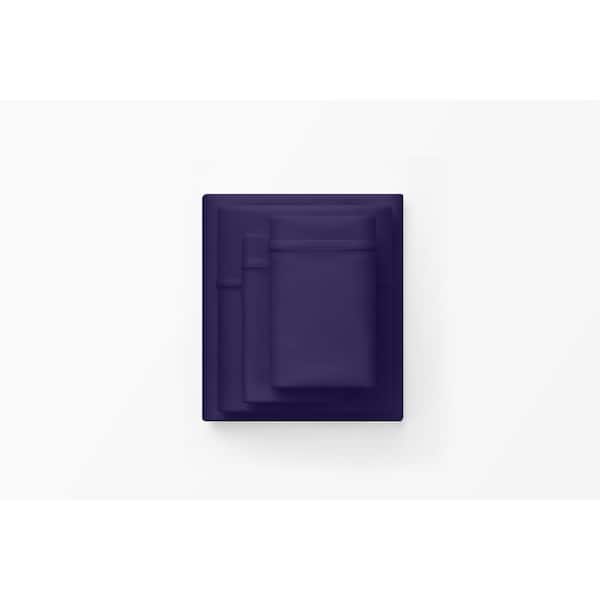 SoftStretch King Pillowcase in Deep Purple