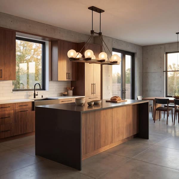 Savoy House Darien 8-Light Mediterranean Bronze Contemporary