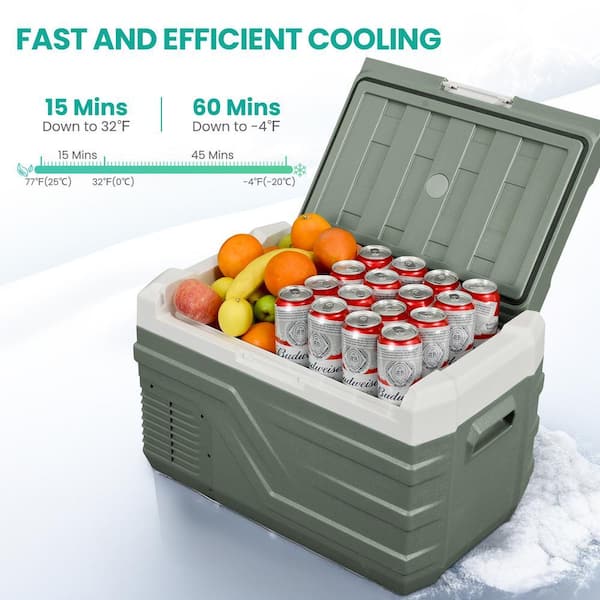 Alpicool 28 Qt. Portable Car Refrigerator 12 Volt Electric Cooler