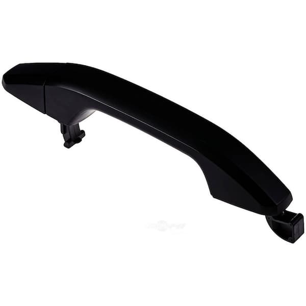 Unbranded Exterior Door Handle Front Right Without Keyhole And Passive Entry Smooth Black
