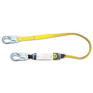 Guardian Fall Protection Rope Grab with Attached 3 ft. Shock Absorbing  Lanyard 01503 - The Home Depot