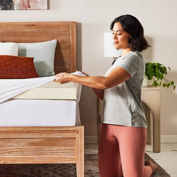 Serta Align and Revive Queen Memory Foam Mattress Topper