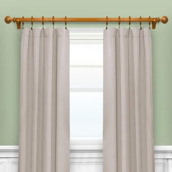 Home Decorators Collection Mix And Match Gunmetal Steel Single 4 in.  Projection Curtain Rod Bracket (Set of 2) U-GM885059F - The Home Depot
