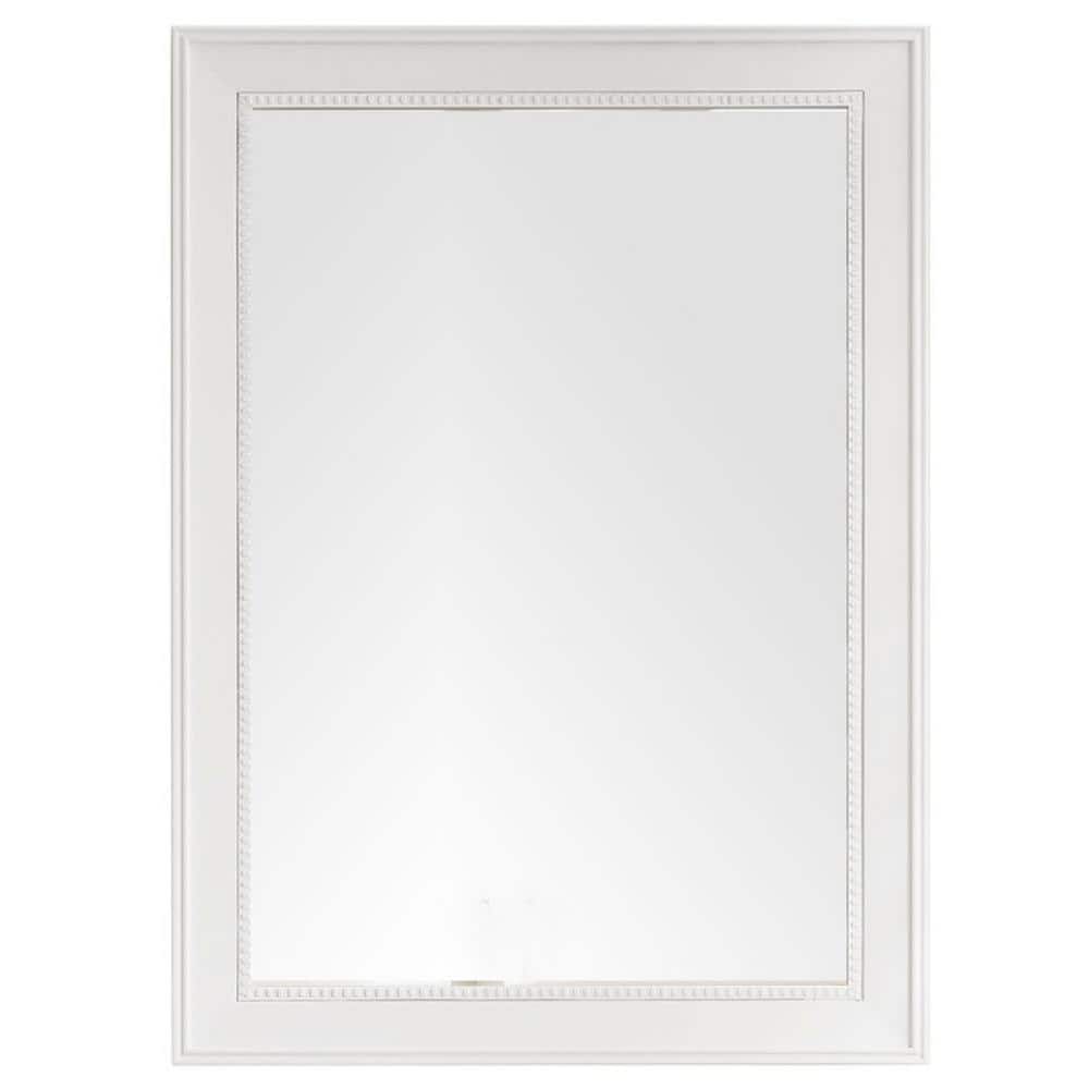 Bristol 29 in. W x 40 in. H Small Framed Rectangular Wall Mount Bathroom Va