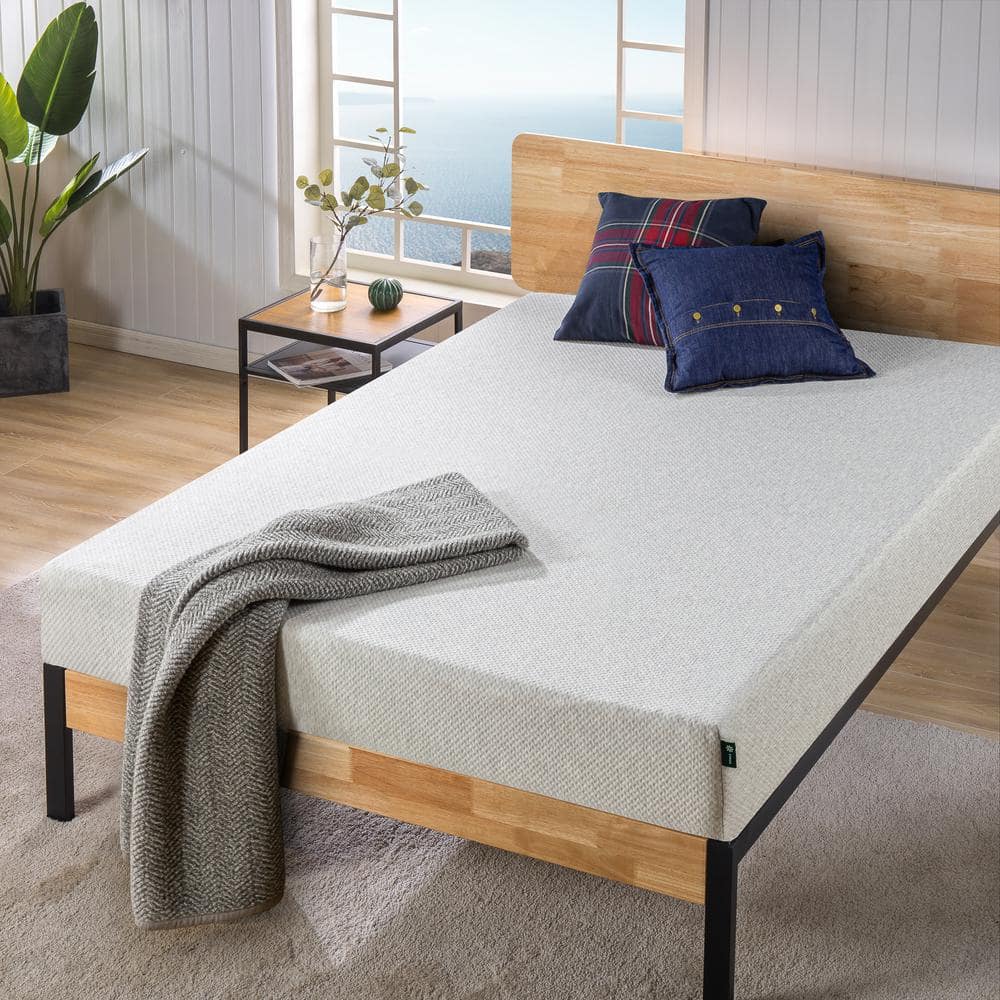 Zinus Ultima 8 Inch Medium Smooth Top Full Memory Foam Mattress HD BTCM 8F The Home Depot