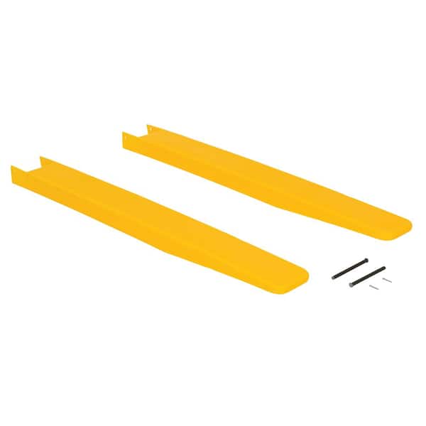 Vestil 4 in. x 42 in. Fork Blade Protectors Polyethylene