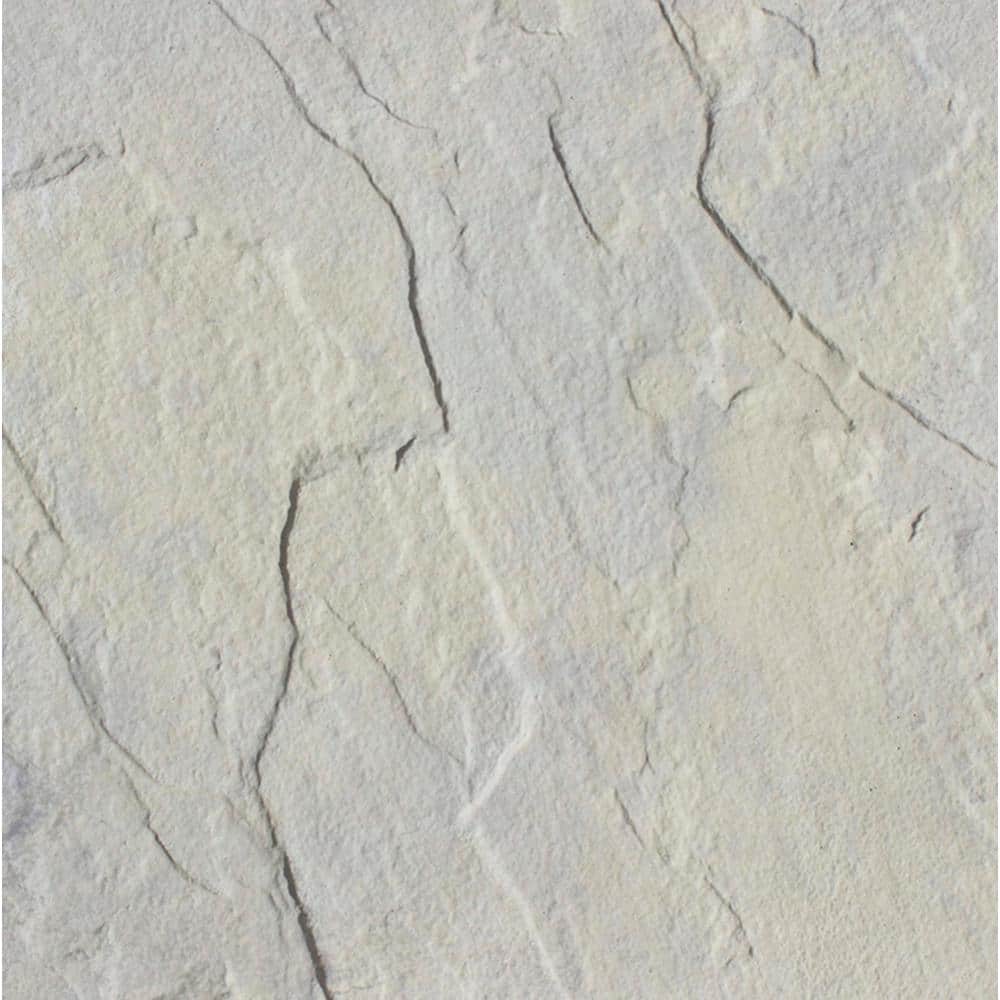 Patio-on-a-Pallet 12 in. x 12 in. Concrete Gray Variegated Traditional Yorkstone Paver (100 Pieces/100 Sq Ft) -  Nantucket Pavers, 31042