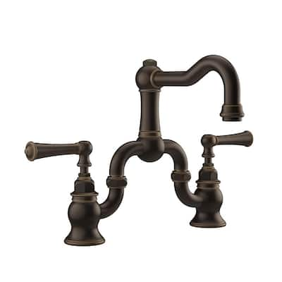 Jacuzzi Barrea 8 In. Widespread 2-handle Bathroom Faucet In Olive 