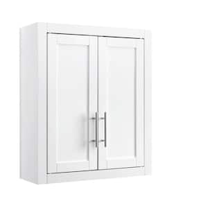 Savannah 22 in. x 26 in. x 8 in. Surface-Mount Medicine Cabinet in White
