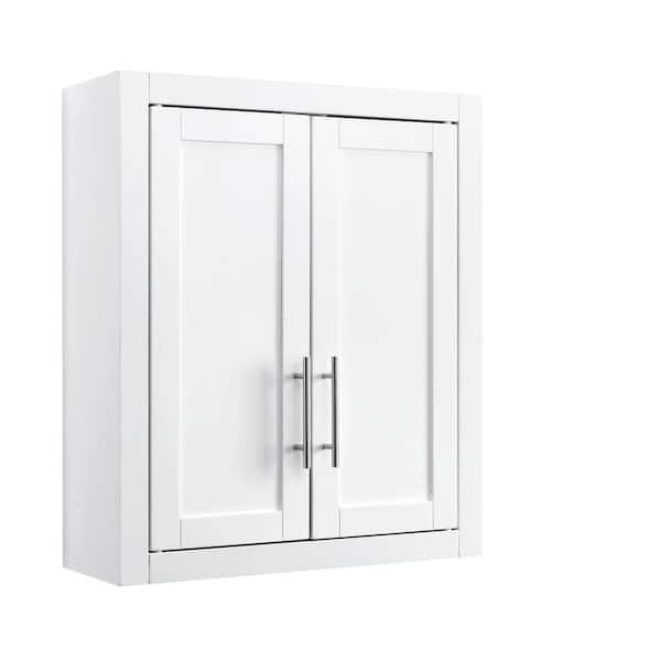 Savannah 22 in. x 26 in. x 8 in. Surface-Mount Medicine Cabinet in White