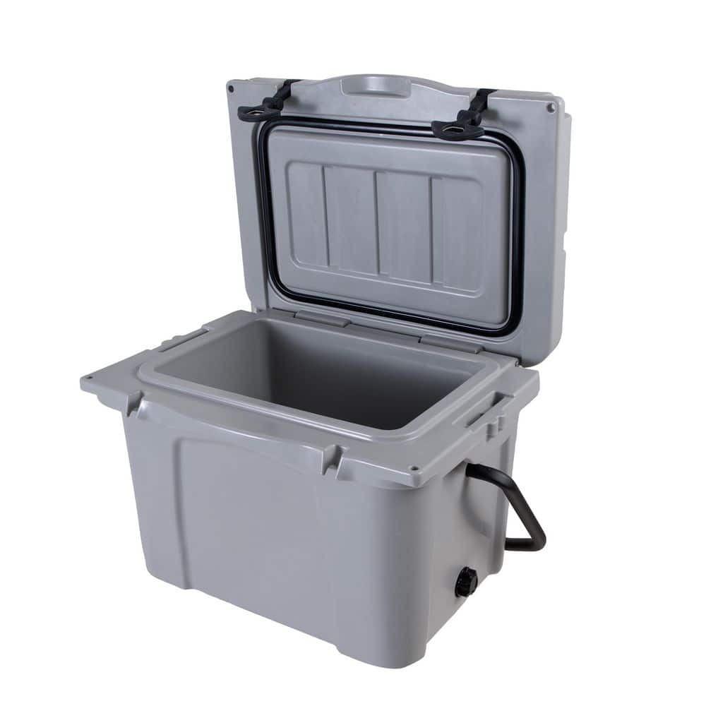 25 qt. Portable Cooler, Insulated Hard Cooler with Bottle Opener, Cup Holder, Forming Ruler, 5-7 Day Ice Retention price history on PriceWatchPro