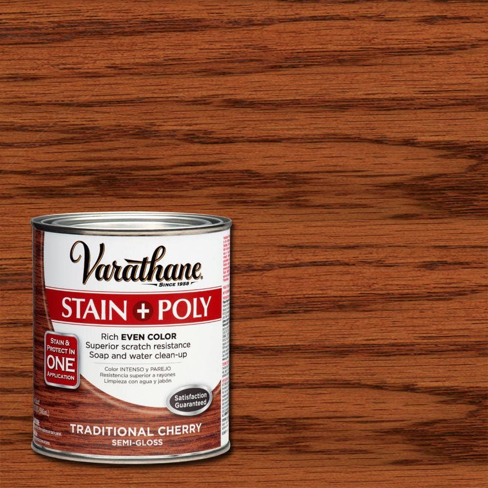 Varathane 1 qt. Cherrywood Wood Interior Gel Stain 339586 - The Home Depot