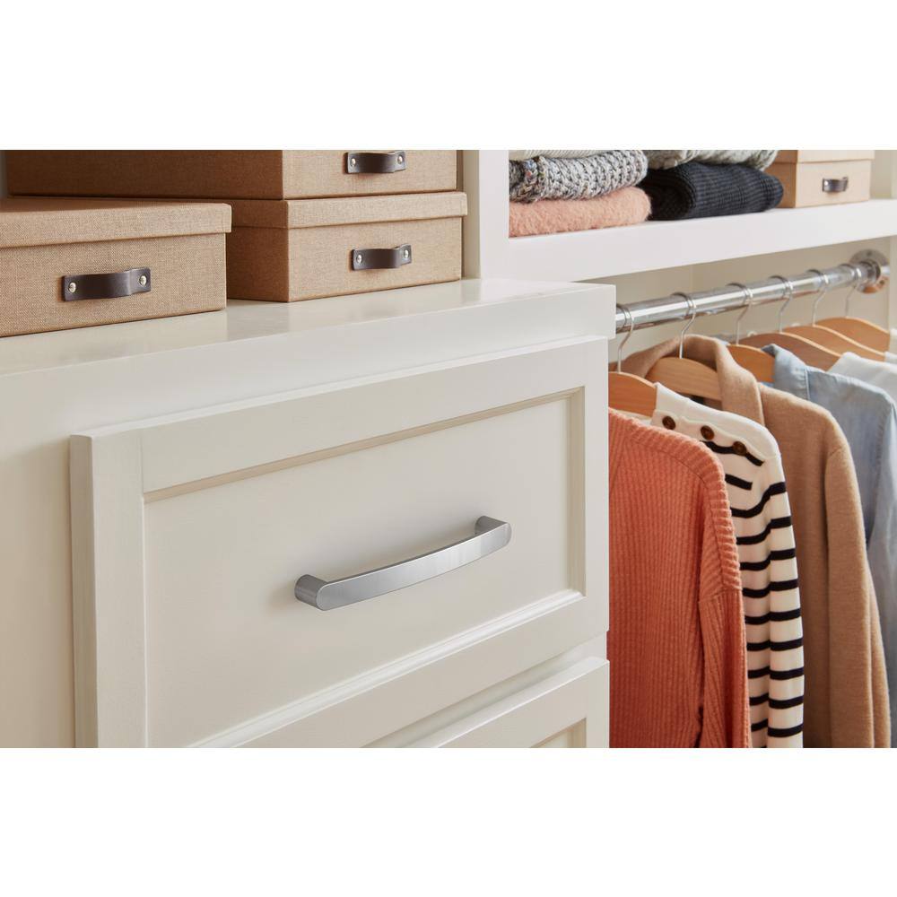 Polished Chrome 5-1/16 Inch Modern Arch Cabinet Pull