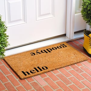 Bookman Hello Goodbye Doormat 36" x 72"