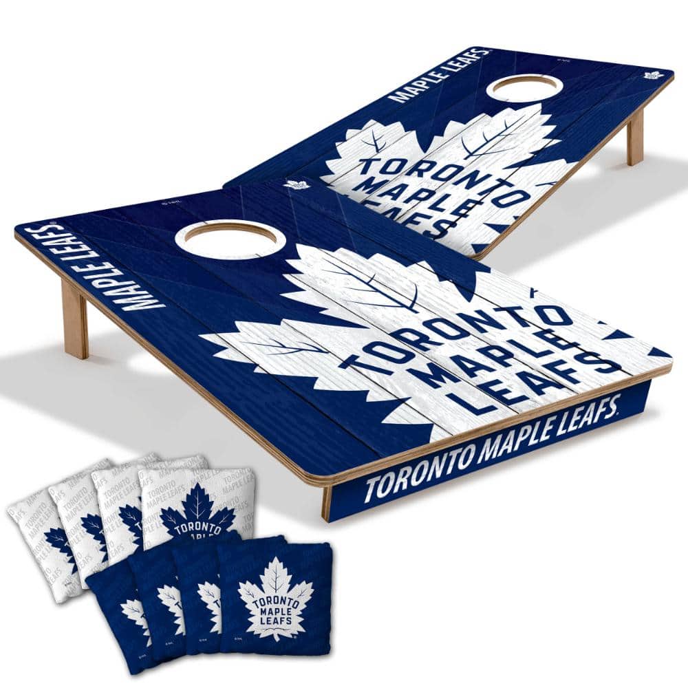 Toronto Maple Leafs 2' x 3' Cornhole Game product image for price tracking