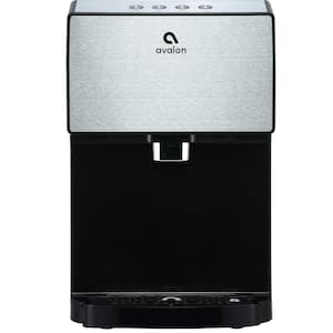 Electric Countertop Bottleless Water Cooler Water Dispenser - 3 Temperatures, Self Cleaning, Stainless Steel