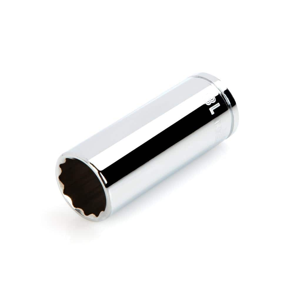 TEKTON 3/8 in. Drive x 18 mm Deep 12-Point Socket