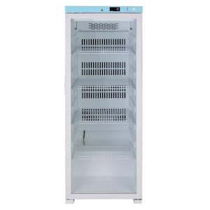 12.7 cu. ft. Commercial Refrigerator in White with Glass Door and Temperature Alarm