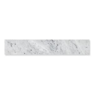 21 in. Marble Sidesplash in Carrara