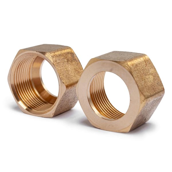 LTWFITTING 3/8-Inch OD Compression Union,Brass Compression Fitting(Pack of  10)
