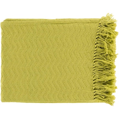 Moheb Lime Throw Blanket