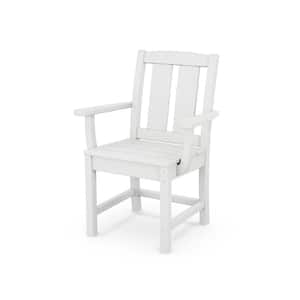Mission Dining Arm Chair in White