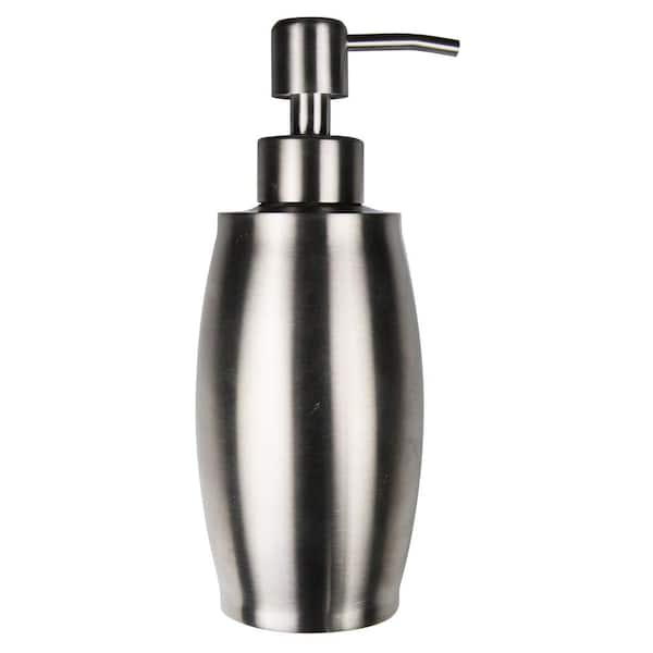 Glacier Bay Brushed Nickel Metal 12 oz. Countertop Soap Dispenser 33514