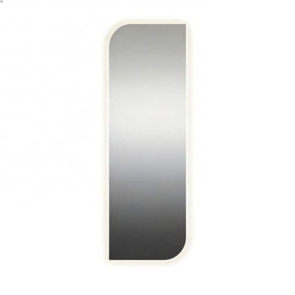 21 in. W x 65 in. H Novelty/Specialty Frameless LED 3-Color Dimmable Shatter-Resistant Wall Mount Bathroom Vanity Mirror