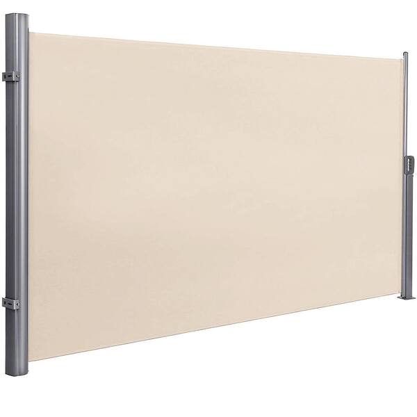 Retractable Patio Side Awning Sun Shade And Windscreen Patio Ideas