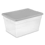 Sterilite 56 Qt. Storage Box 16596A08 The Home Depot