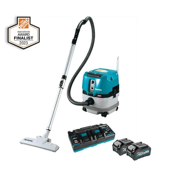 40V max XGT Brushless Cordless 2.1 Gallon Wet/Dry Dust Extractor/Vacuum Kit (4.0Ah)