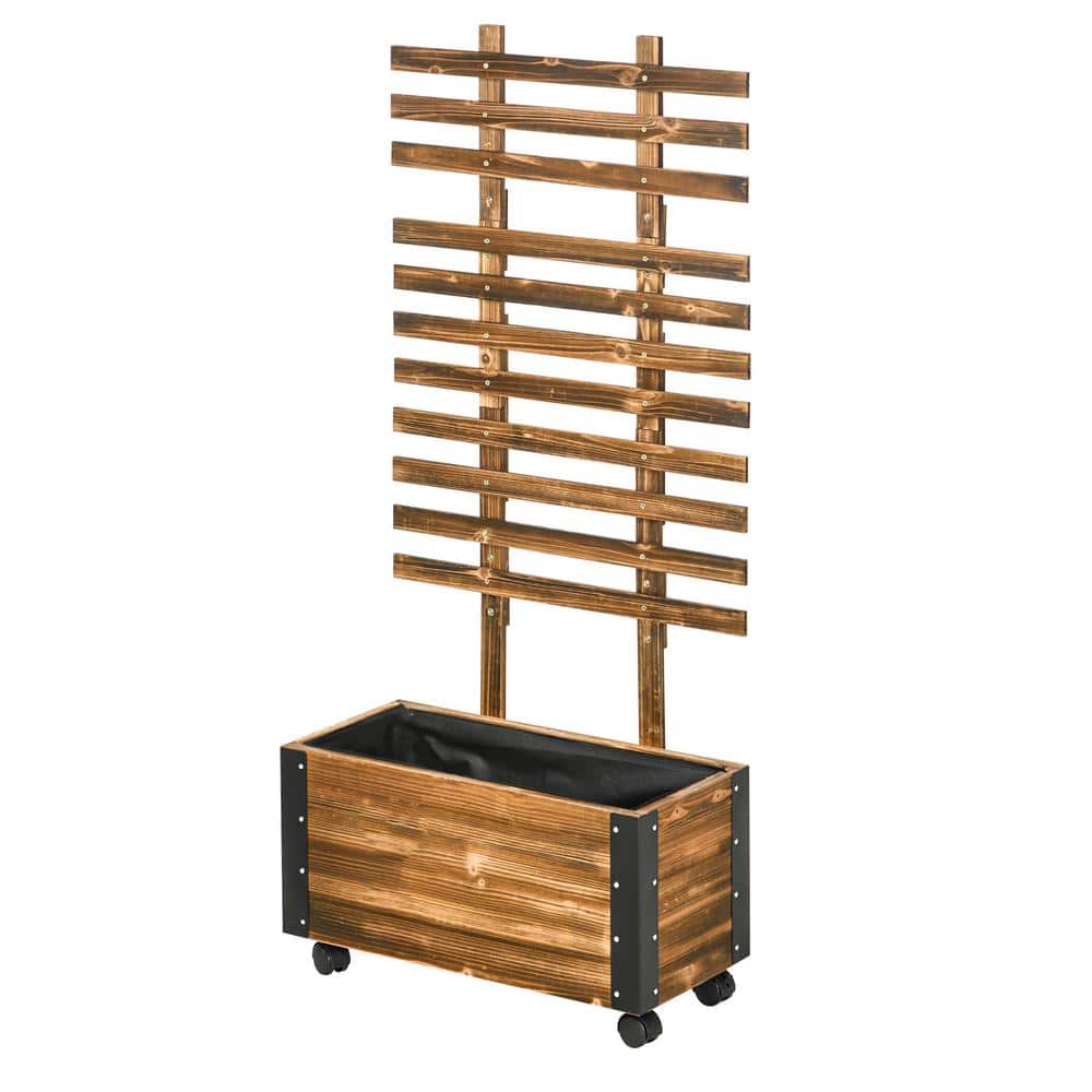 25.5 in. W Wood Outdoor Raised Beds