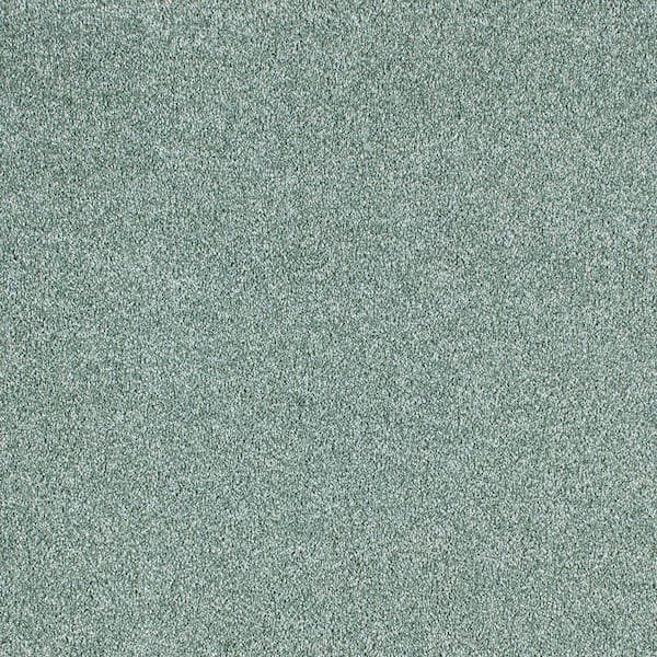 Lifeproof with Petproof Technology Cleoford Mermaid Blue 47 oz. Triexta Texture Installed Carpet