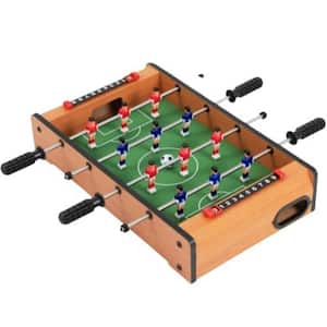 20 in. Indoor Competition Game with Manual Scoreboards Soccer Table Mini Games Table Top Foosball with Accessories
