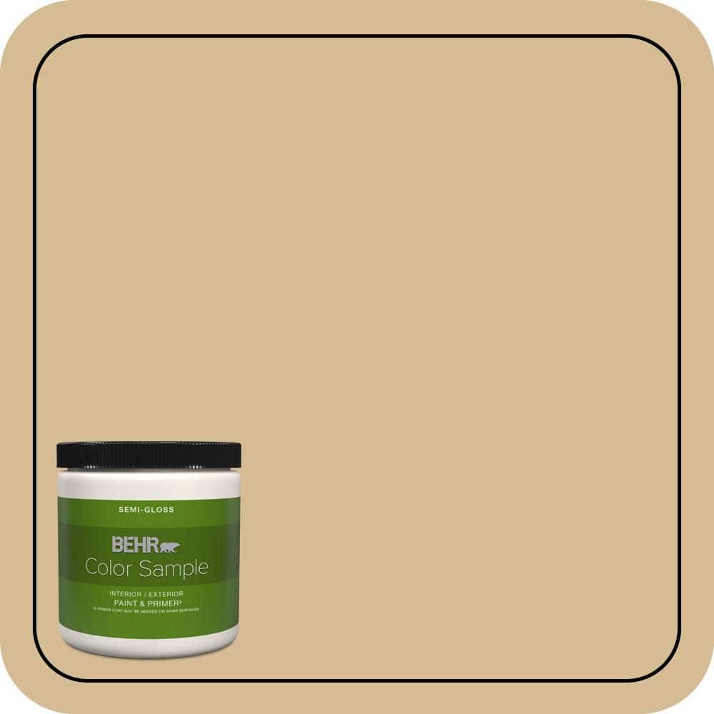 8 oz. #330F-4 Pebble Path Semi-Gloss Interior/Exterior Paint & Primer Color Sample price history on PriceWatchPro