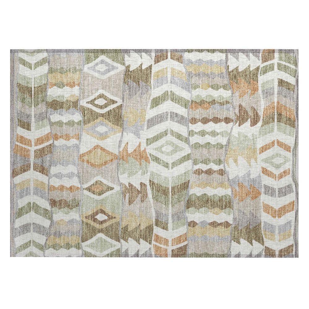 Chantille Machine Washable Indoor/Outdoor Abstract ACN2844 Ivory 2 ft. x 3 ft. Accent Rug price history on PriceWatchPro