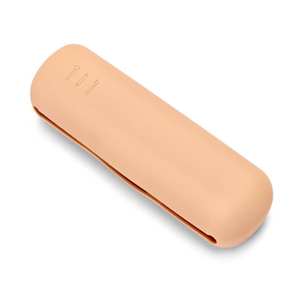 Travel Cosmetic Makeup Brush Holder - Portable and Waterproof Silicone Orga
