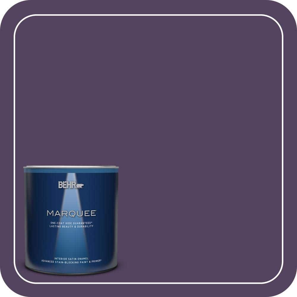 1 qt. #S-H-670 Plum Satin Enamel Interior Paint & Primer price history on PriceWatchPro