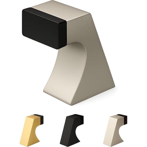Curved Floor Door Stopper - Wall Protectors from Door Knobs