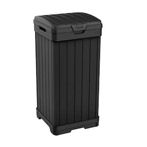 Cosco 180 Gal. Extra Large, Black and Charcoal Outdoor Deck Box 88180BGY1E  - The Home Depot