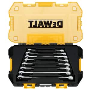 Dewalt TOUGHSERIES Metric Combination Wrench Set (8-Piece)