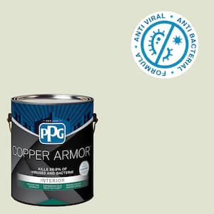 1 gal. PPG1122-2 Lime Wash Eggshell Antiviral and Antibacterial Interior Paint with Primer