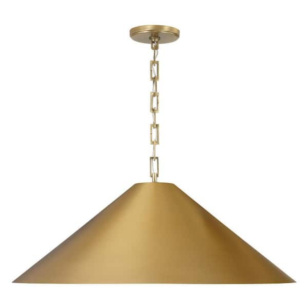 Capital Lighting Fixture Company Leo 60-Watt 6-Light Matte Brass
