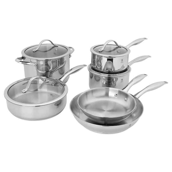 ZWILLING Aragon 10- Piece Stainless Steel Cookware Set