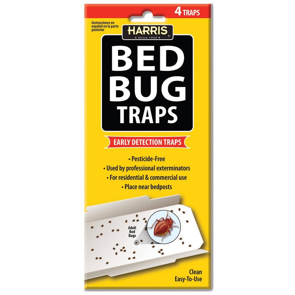 Hot Shot Bed Bug Glue Trap (4-Count) HG-96318-1 - The Home Depot