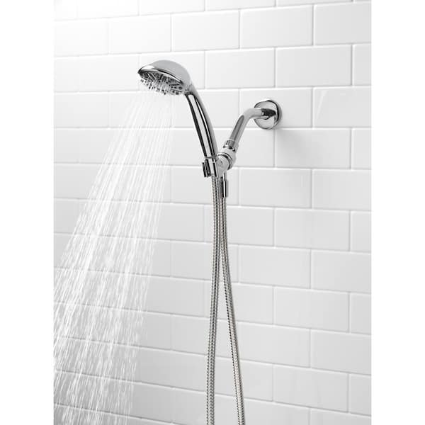 Glacier Bay Personal Shower Mount with Mounting Block in Chrome
