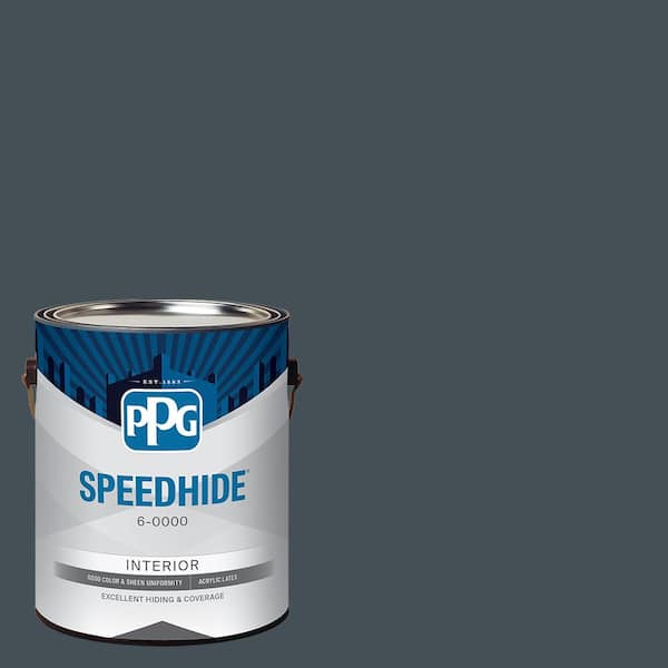 1 gal. PPG1035-7 Obsidian Ultra Flat Interior Paint
